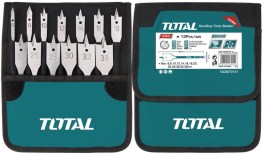 TOTAL FLAT WOOD DRILL BITS 13PCS TACSD70131 TOTAL ΣΕΤ ΤΡΥΠΑΝΙΑ ΦΤΕΡΟΥ 13ΤΕΜ TACSD70131